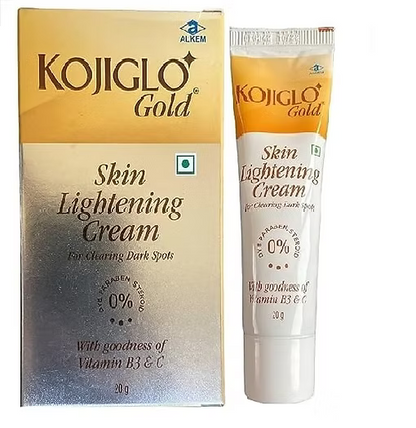 KOJIGLO GOLD SKIN LIGHTENING CREAM (20G)