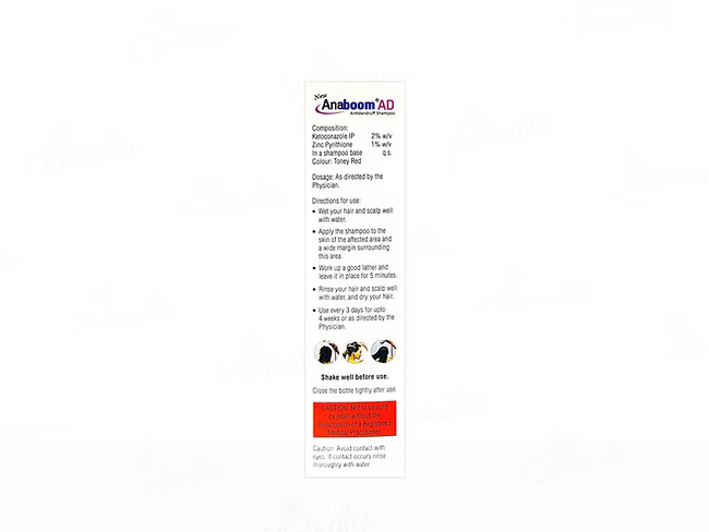 Anaboom AD Anti- Dandruff Shampoo Pack of 2