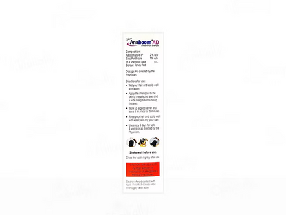 Anaboom AD Anti- Dandruff Shampoo Pack of 2
