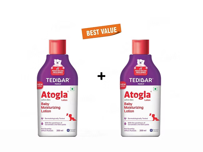 New Atogla Baby Moisturizing Lotion Pack Of 2