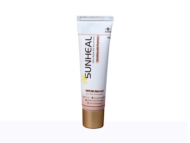 Sunheal Ultra Matte Gel SPF50 Pack of 2*50Gm
