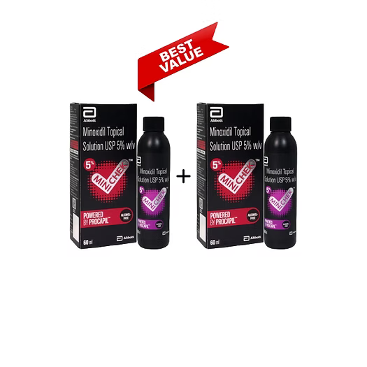 Minichek 5% Solution Pack Of 2