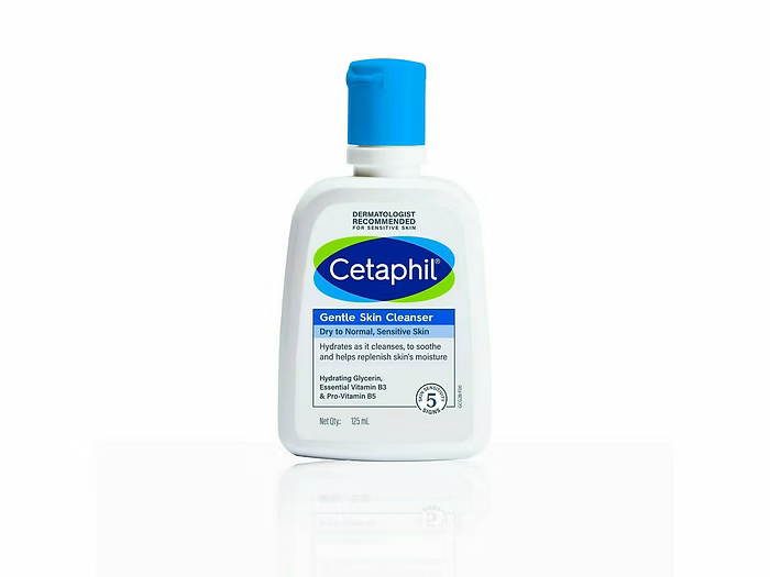 Cetaphil Gentle Skin Cleanser (Dry to Normal, Sensitive Skin) 125ML