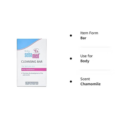 Sebamed Baby Cleansing Bar 100gm(Pack of 3)
