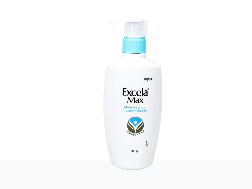 Excela Max Moisturiser For Dry and Itchy Skin 200GM