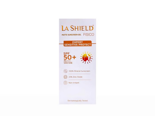 La Shield Fisico Matte Sunscreen Gel SPF 50+ PA+++ 50gm