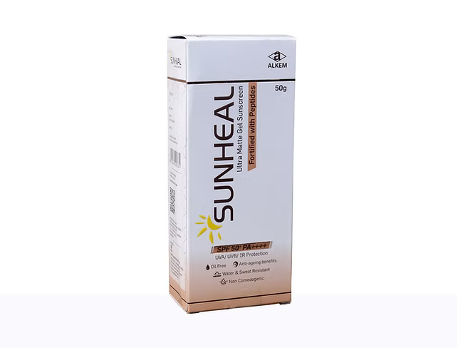 Sunheal Ultra Matte Gel SPF50 Pack of 2*50Gm