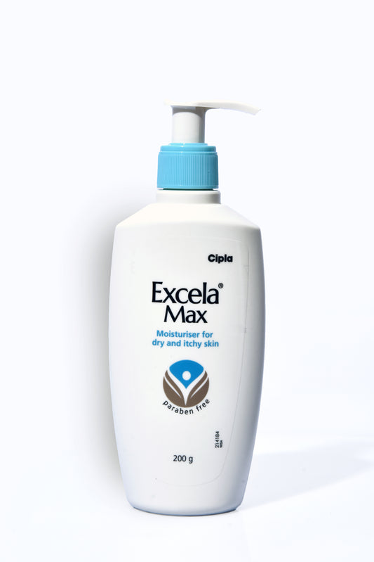 Excela Max Moisturiser For Dry and Itchy Skin 200GM