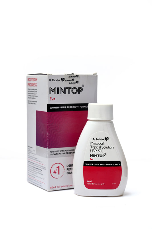 Mintop Eva 5% Hair Solution - Bottle of 60ml