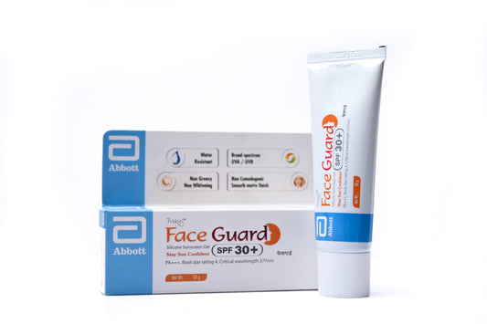 Tvaksh Face Guard Silicone Sunscreen Gel SPF 30 50GM