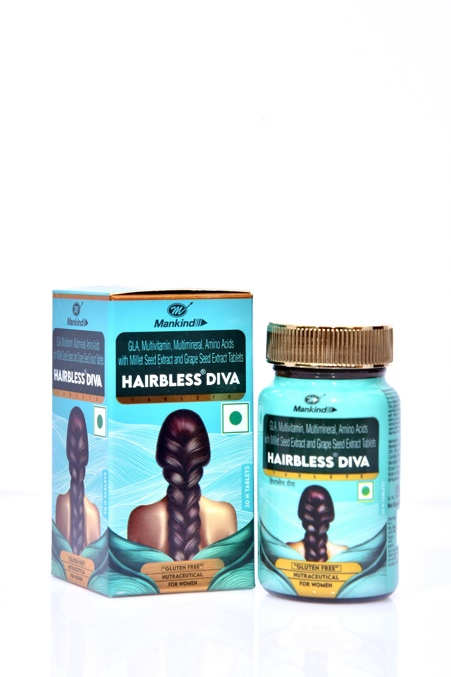 Hairbless Diva Bottle 30 Tab