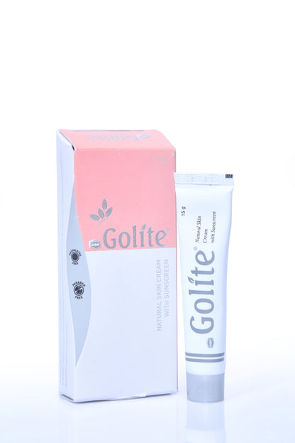 Golite Natural Skin Cream with Sunscreen 15GM
