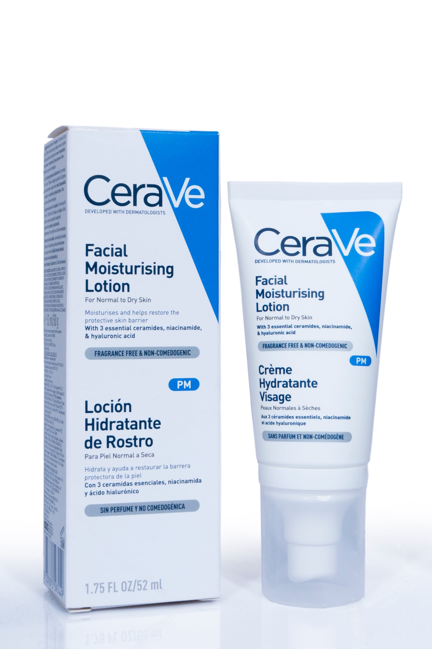 CeraVe PM Facial Moisturising Lotion for Normal to Dry Skin