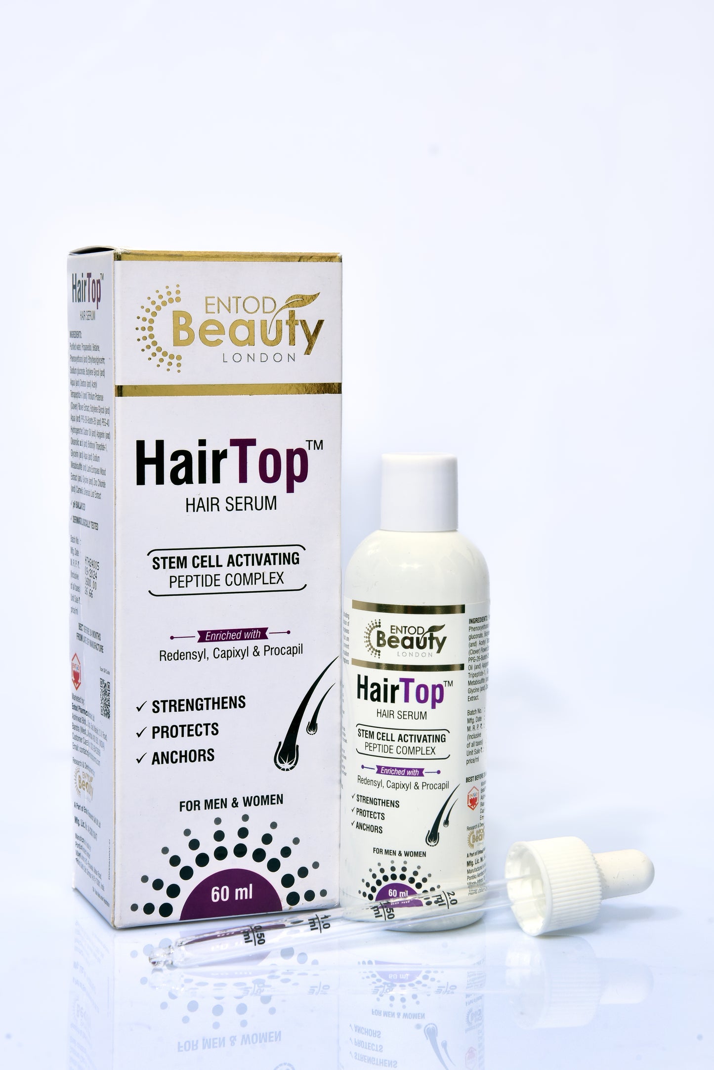 HairTop Hair Growth Serum Enriched With Redensyl Capixyl & Procapil 60ml