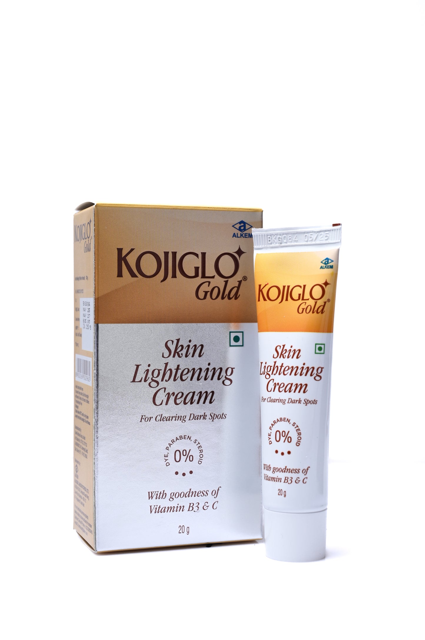 KOJIGLO GOLD SKIN LIGHTENING CREAM (20G)