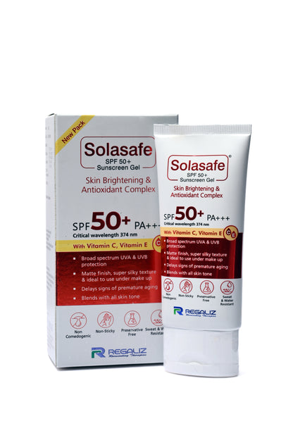 Solasafe SPF 50+ Sunscreen Gel 50gm