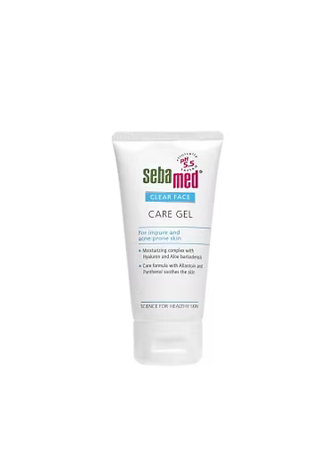 Sebamed Clear Face Care Gel 50Ml|Ph 5.5|Acne Prone Skin|Hyaluron & Aloe Vera|Wat