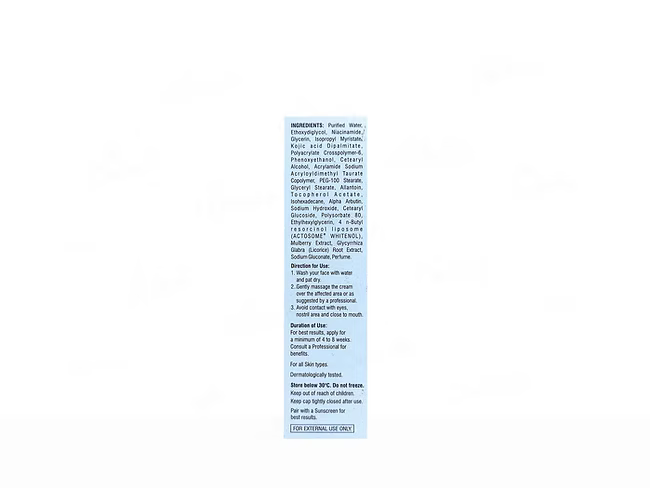 Solglo Demelanising Cream - Skin Brightening and Pigment Correction Formula