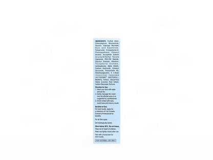 Solglo Demelanising Cream - Skin Brightening and Pigment Correction Formula