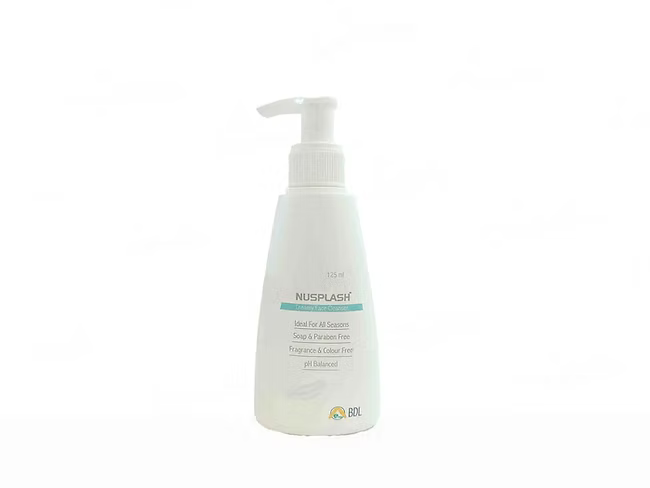 Nusplash Face Cleanser - Creamy -(Pack of 2) 125 ML