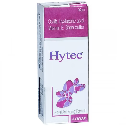 New Hytec Anti-Aging Cream With Hyaluronic Acid, Vitamin E, Shea butter 20gm