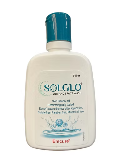 Solglo Advance Face Wash 100G