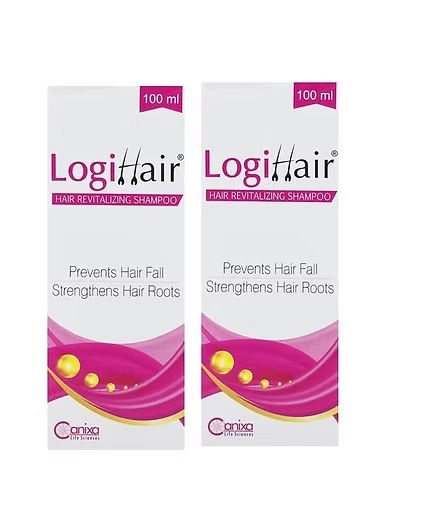 Logihair Hair Revitalizing Shampoo 100 ml (Pack of 2)