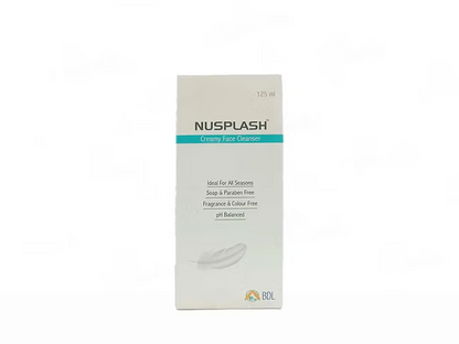 Nusplash Face Cleanser - Creamy -(Pack of 2) 125 ML