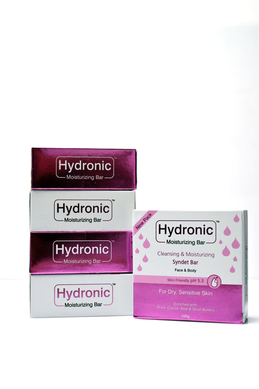 Hydronic Ultra Moisturising Bar 100g I Pack of 3 I