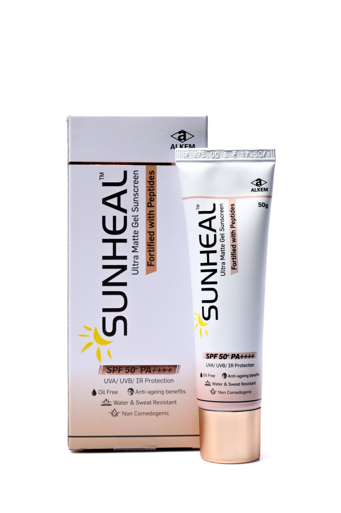 Sunheal Ultra Matt Gel Sunscreen SPF50 PA+++