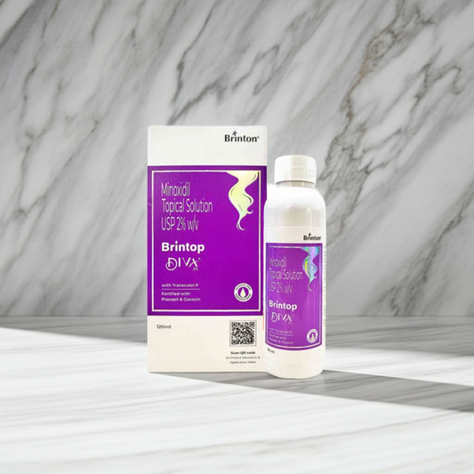 Brintop Diva 2% Hair Solution 120ml