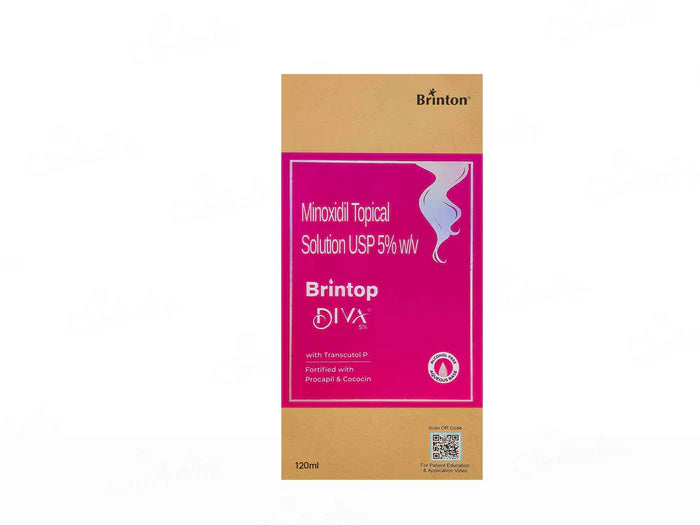 Brintop Diva 5% Topical Solution 120ML