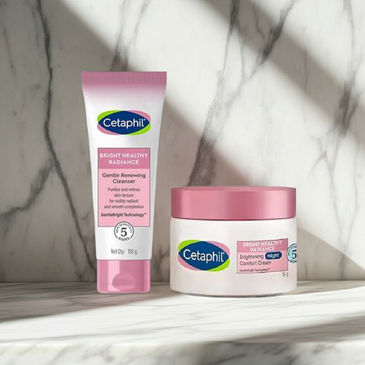 Cetaphil Daily Cleanser & Night Cream Set (Pack of 2)