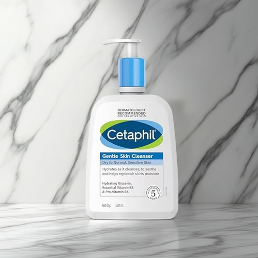 Cetaphil Gentle Skin Cleanser For Dry, Normal Sensitive Skin, 500ml
