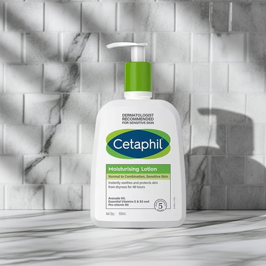 Cetaphil Moisturising Lotion For Face & Body, Normal To Dry Skin 500ml