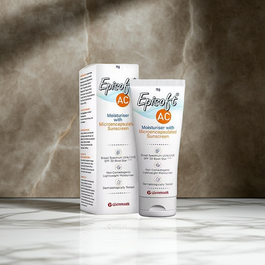 Episoft AC Moisturiser With Sunscreen SPF 30 125GM