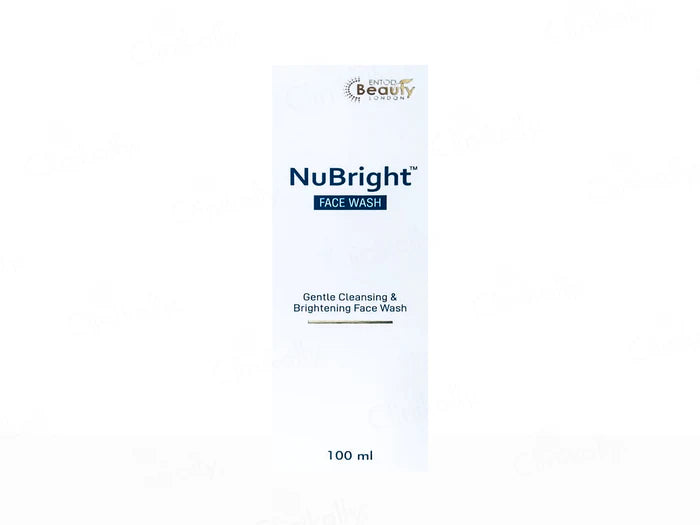 NuBright Gentle Cleansing & Brightening Face Wash 100Ml (Pack of 2)