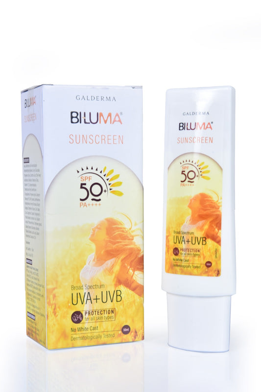 Biluma Broad Spectrum Sunscreen SPF 50+ PA++++ 50ml